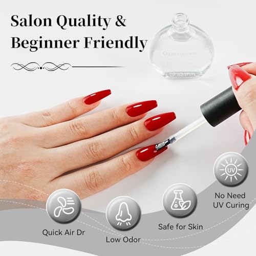 OpenLive 16.5ml Fast-Drying Clear Top Coat Nail Polish