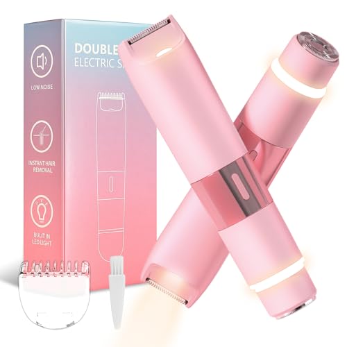 Brabantia 2-in-1 Bikini Trimmer for Women - USB-C Rechargeable, Pink