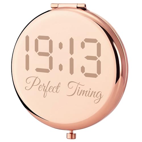 GAOLZIUY Sorority Compact Mirror - Red & Black, Sorority-01