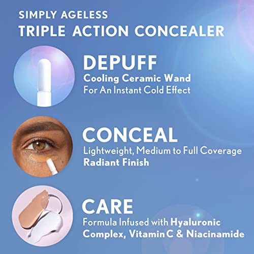 COVERGIRL Simply Ageless Triple Action Concealer - Classic Ivory