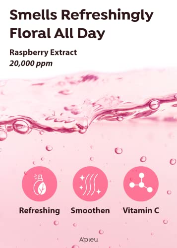 A'PIEU Raspberry Vinegar Hair Mist 105ml - Nourishing Scalp & Hair Treatment