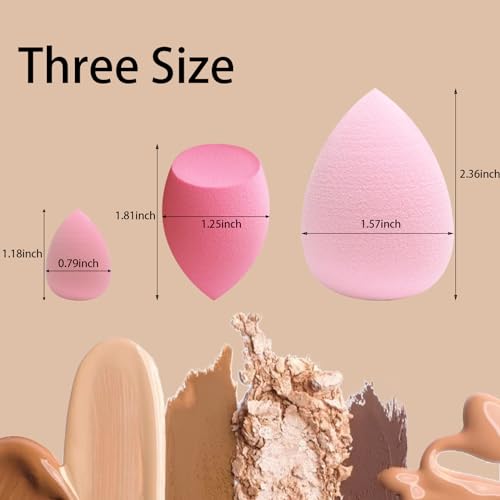 GFOUNS 15-Piece Makeup Sponge Set for Flawless Application