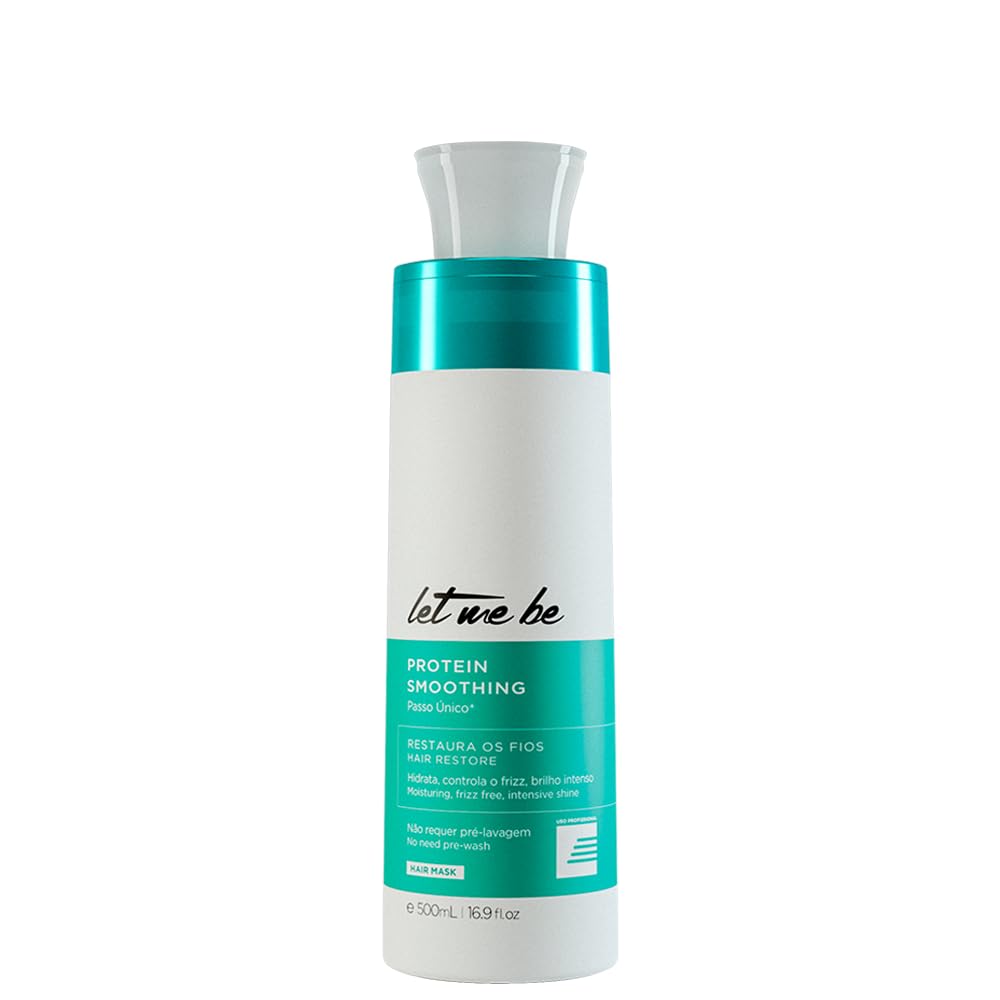 Let Me Be Hair Keratin Treatment - Brazilian Protein Smoothing & Moisturizing | 500ml for Frizz-Free, Lustrous Hair