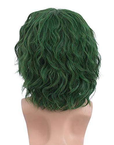 Green Short Hair Wig for Men - Halloween Costume Wig BU235GR1