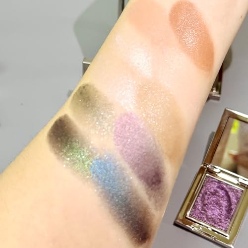 K'APEINE Deep Green Glitter Eyeshadow - Long-Lasting Waterproof Shimmer Palette 09#