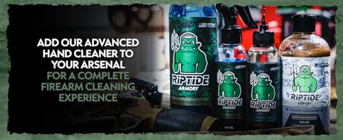 Riptide Armory Hand Cleaner 12oz with Walnut Shell Exfoliants