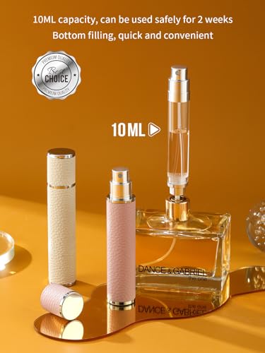 3zorqinron Black 10ML Portable Refillable Perfume Atomizer Spray Bottle