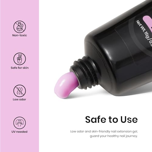 Beetles 2-12 Pcs Blackberry Glaze Poly Nail Gel Kit - 12 Colors