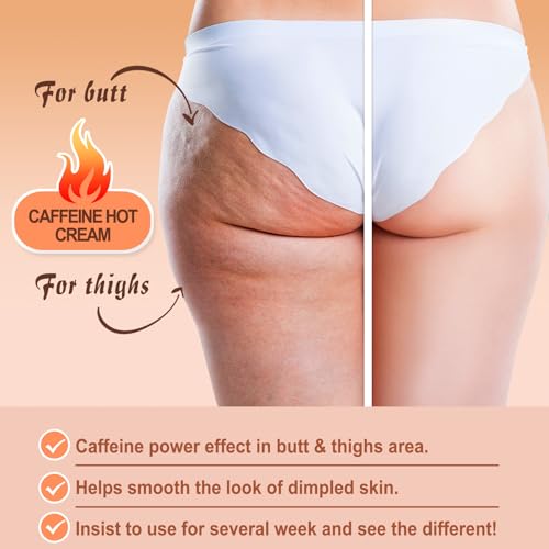 LA.PERSONAL Cellulite Cream 5.5 Oz Hot Firming Body Smoother for Belly Hips Butt Thighs