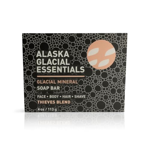 Thieves Blend Mineral Soap Bar with Glacial Clay - 4oz