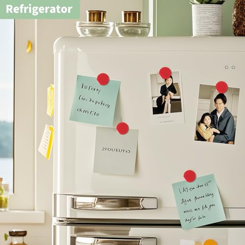 80 Pcs Cute Mini Fridge Magnets - Strong Heavy Duty for Kitchen & Office