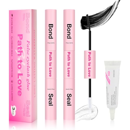 Professional Lash Cluster Glue Kit - 150H Waterproof Adhesive (3-Pack)