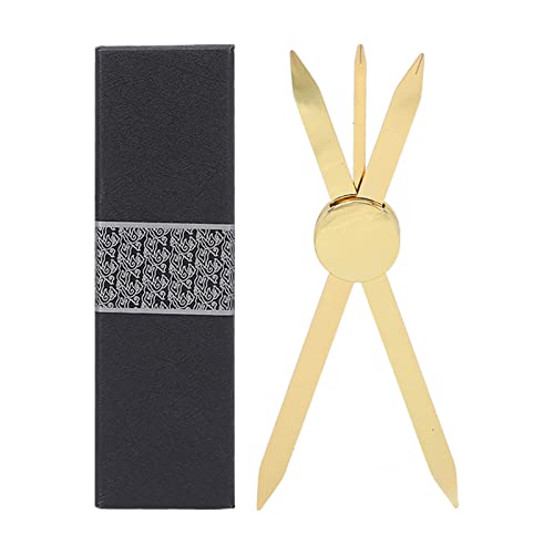Adjustable Stainless Steel Eyebrow Ruler for Makeup & Face Shaping