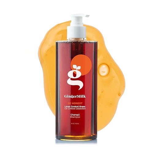 Ginger Milk Root Shampoo for Oily Scalp | Natural Hair Care for All Hair Types