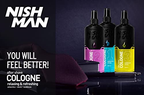 Nishman After Shave Cologne - Refreshing Men's Fragrance