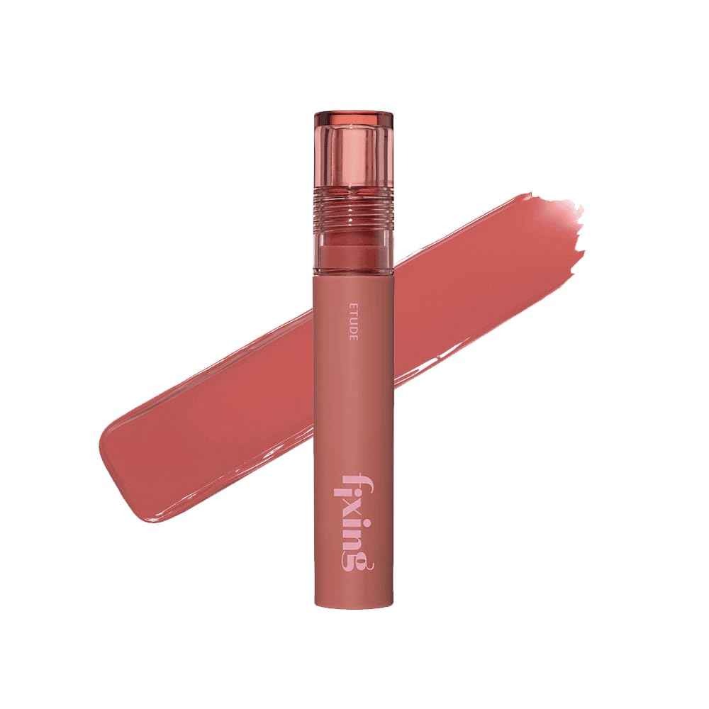 ETUDE Fixing Tint #01 Analog Rose - Long-Lasting, High-Pigment Liquid Lipstick | Waterproof Matte Finish | K-Beauty 4g