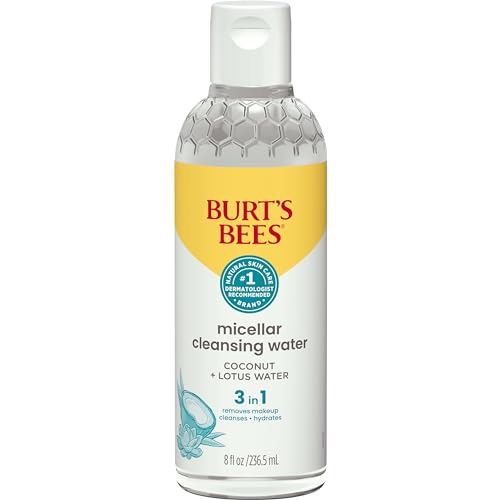 Burt's Bees Micellar Cleansing Water with Coconut & Lotus, 8 Oz