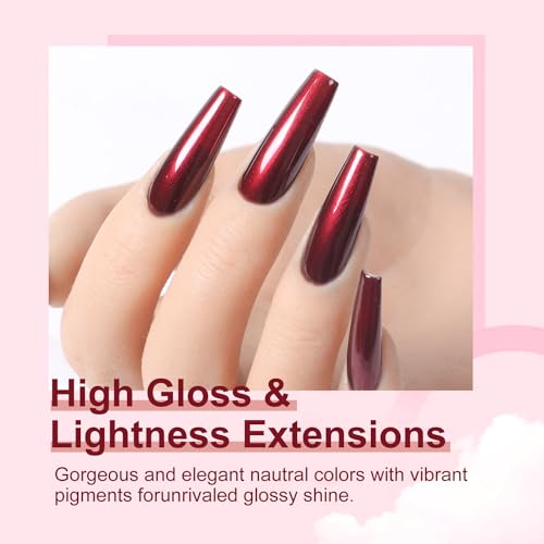 Major Dijit Pearl Wine Red Quick Dry Nail Polish 12ml - Non-Toxic