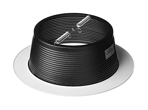 NICOR 6-Inch White Baffle Trim - Maximum 150W Lamp Rating