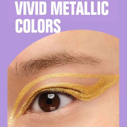 Waterproof Purple Metallic Eyeliner – High Pigment Liquid Pencil