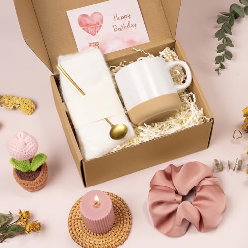 Birthday Gift Box for Women - 8-Piece Pamper Gift Set for Her
