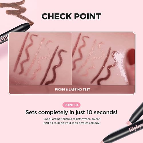 lilybyred Starry Eyes Waterproof Gel Eyeliner - Smudge-Proof & Long-Lasting (19 Misty Fig)