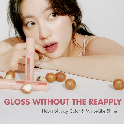 rom&nd Juicy Lasting Tint - Plum Coke V1 | Glossy Lip Tint 0.19oz