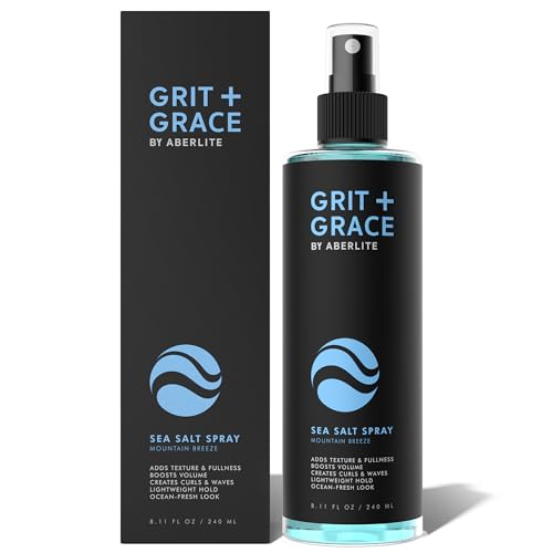 Aberlite Sea Salt Spray for Beach Waves - 8.11 Fl Oz Texture Spray