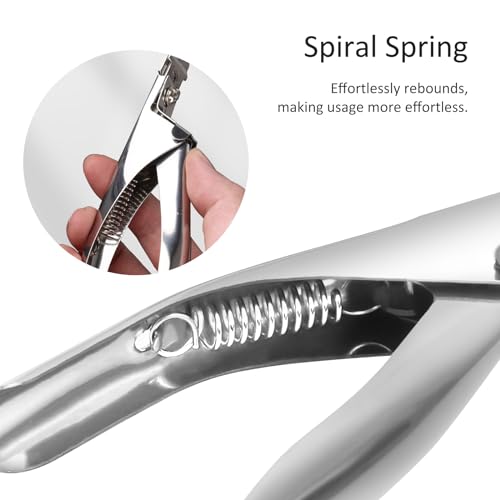 2-Pack Professional Acrylic Nail Clippers – Durable Stainless Steel & Titanium-Coated