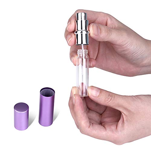 Zingso Refillable Travel Perfume Atomizer Bottles - 3 Pack, 6ml