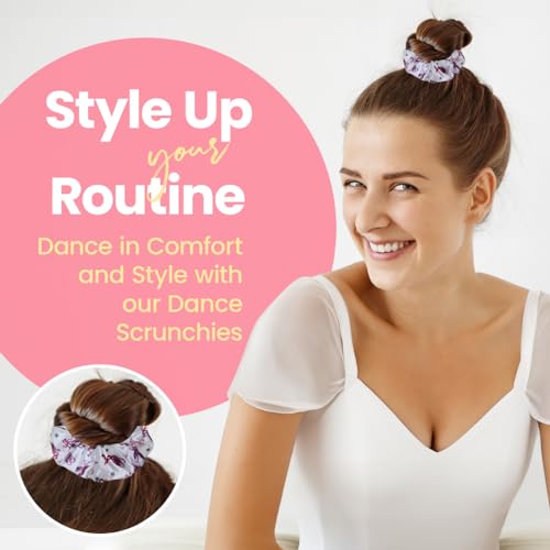 Premium Velvet Dance Scrunchie for Girls - Perfect for Dancers
