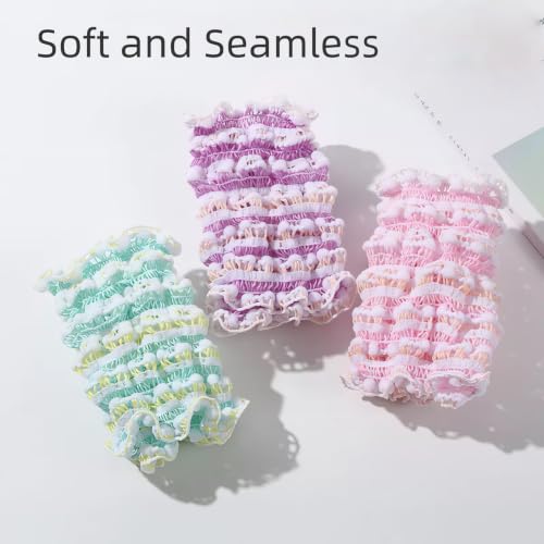 3 Pack Wide Elastic Headbands for Women - Face Washing, Makeup & Spa