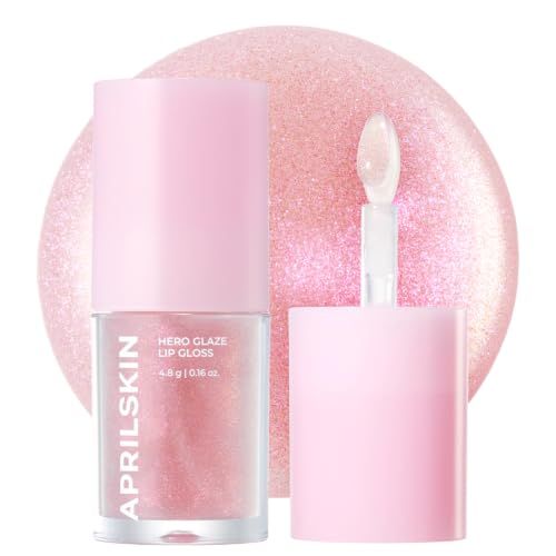 APRILSKIN Hero Glaze Lip Gloss - Hydrating Non-Sticky High Shine Finish