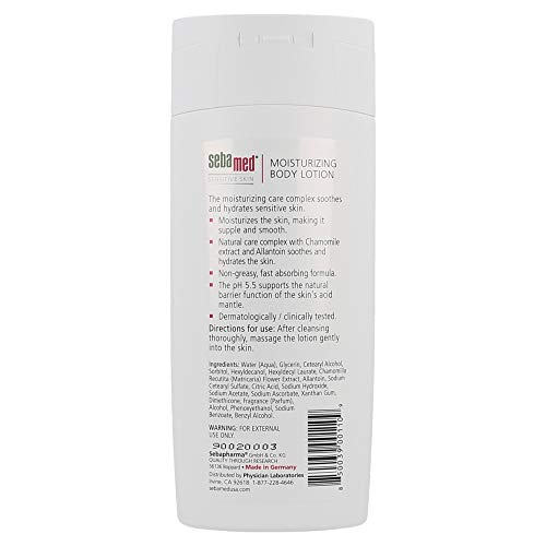 Sebamed Moisturizing Lotion pH 5.5 for Sensitive Skin - 6.8 fl oz