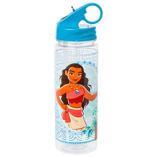 Moana Water Bottle - 20oz BPA-Free Tritan with Flip Lid