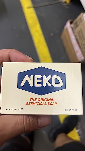 Neko Germicidal Soap 2.82 oz (80 g) Pack of 2 – Family Bar Soap, Old Traditional Recipe