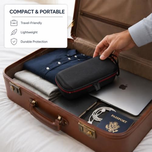 Hard Shell Travel Case for Braun Series 9 Pro, 8, and 7 Electric Shavers
