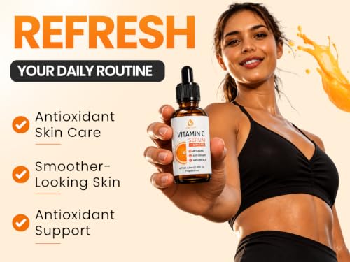 LIGHTGLOW Vitamin C Serum for Face – Anti-Aging & Dark Spot Corrector