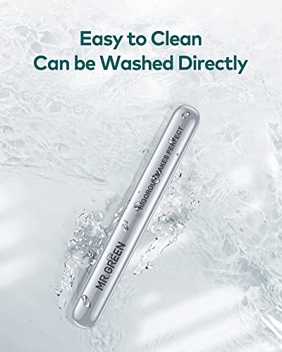 MR.GREEN Upgraded Glass Nail File - Bilateral & Washable for Natural and Acrylic Nails