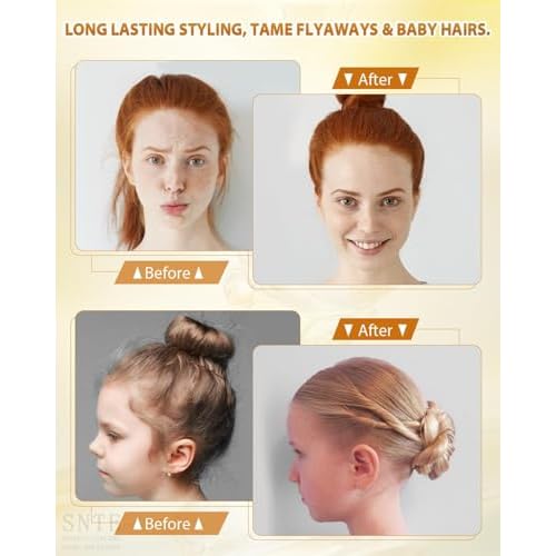 Samnyte Hair Wax Stick, Gel Tamer for Flyaways, Nourishing Slick Stick Pomade for Women & Kids, Slick Back & Styling Cream, Hair Styling Accessories for Teen Girls Gifts, 2.7 Fl Oz | Nourishing
