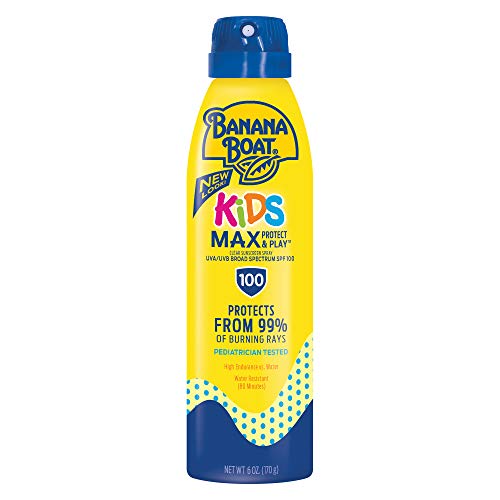 Banana Boat Kids Sunscreen Spray SPF 50+ - 6 oz, Alcohol-Free