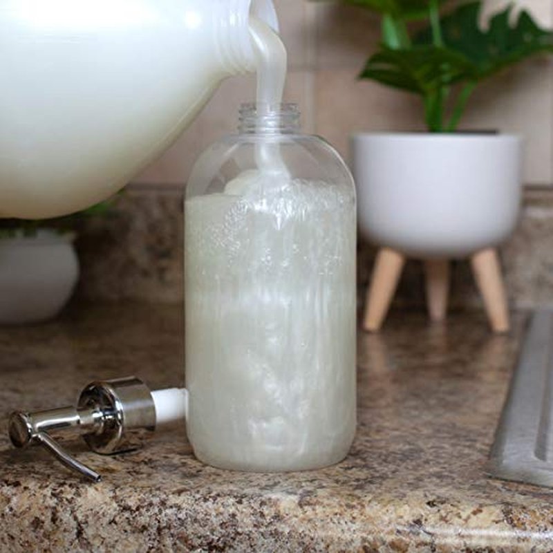 Antibacterial Liquid Hand Soap - Finesilk White Pearlized Formula | PH Balanced, Ultra-Strength, 1 Gallon Refill