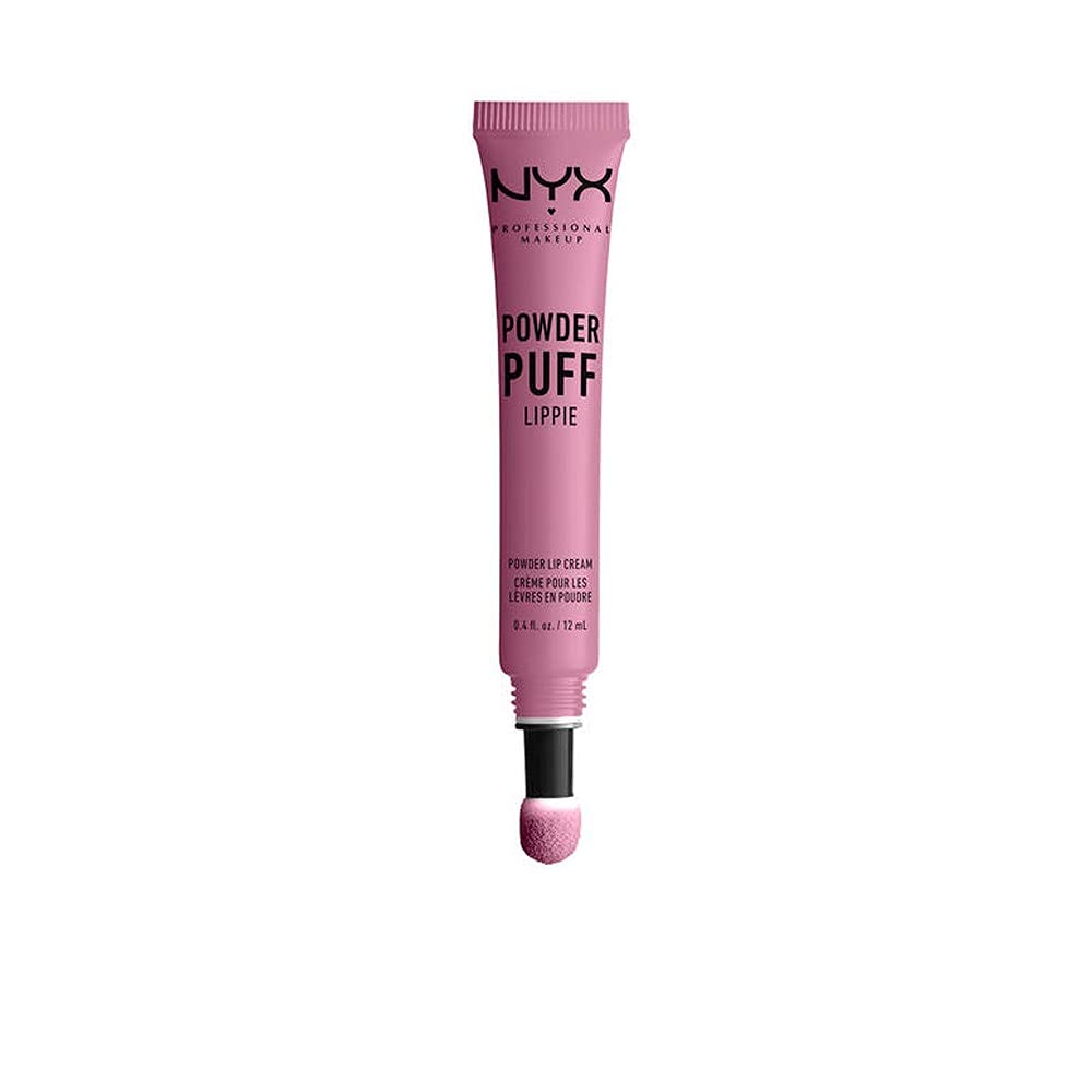 NYX Powder Puff Lippie Lip Cream - Liquid Lipstick in Puppy Love | Warm Medium Peach Shade