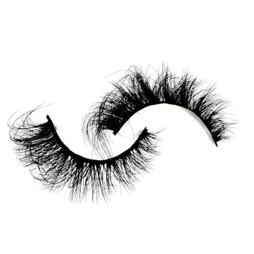 Cat Eye False Eyelashes - 7 Pairs 5D Faux Mink Wispy Strip Lashes