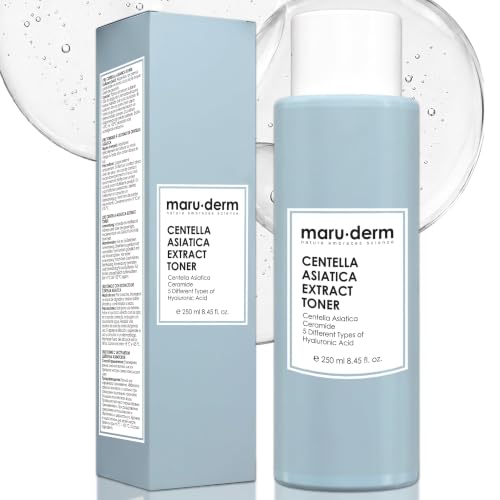 Centella Asiatica Toner with Hyaluronic Acid - Soothing Moisturizer for Sensitive Skin (8.45 fl oz)