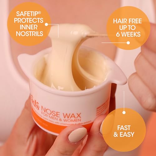Nad's Nose Wax Kit - Easy Nose Hair Removal for Men & Women