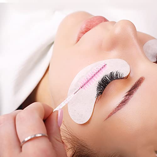 200 Pcs Disposable Eyelash Extension Supplies Kit - Spoolies & Brushes