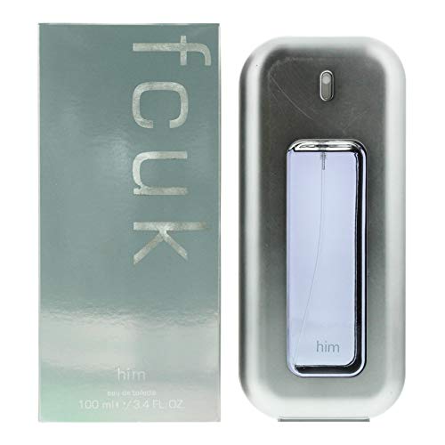 FCUK Him Eau De Toilette Spray for Men by French Connection - 3.4 Oz