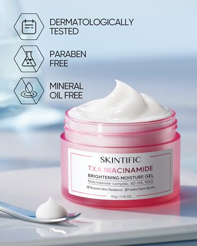 SKINTIFIC Niacinamide Brightening Moisturizer 50g – Hydrating Face Cream