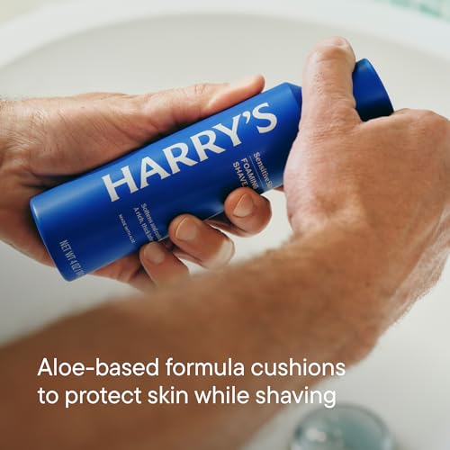 Harry's Foaming Shave Gel for Men - 6.7 oz (Pack of 3) - Soothes Skin